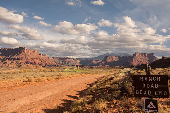 Valley Near Fisher Towers